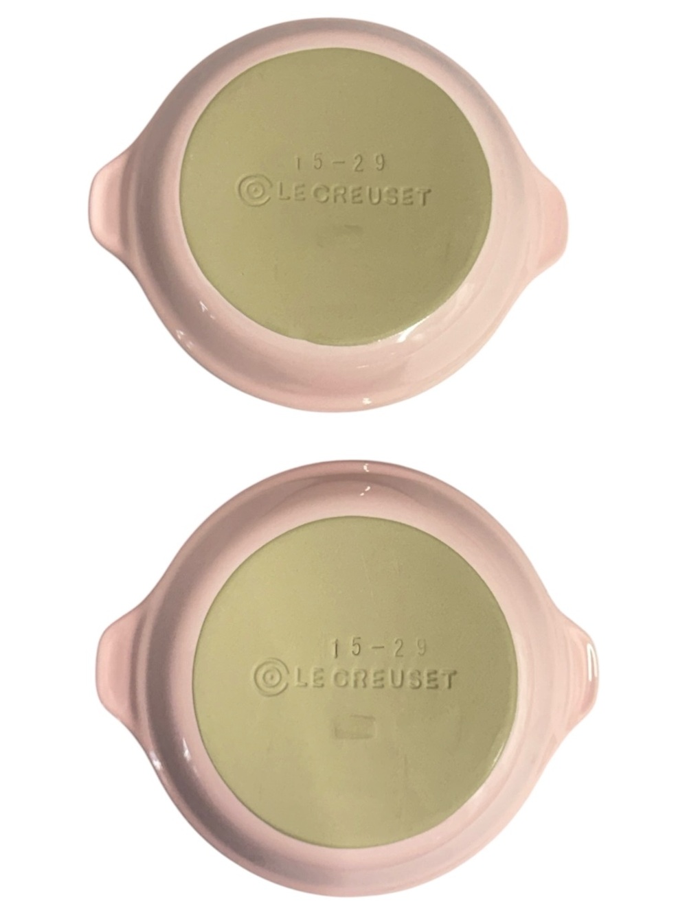 Le Creuset Pink Stoneware Creme Brûlée Baking Dishes - Set of 2